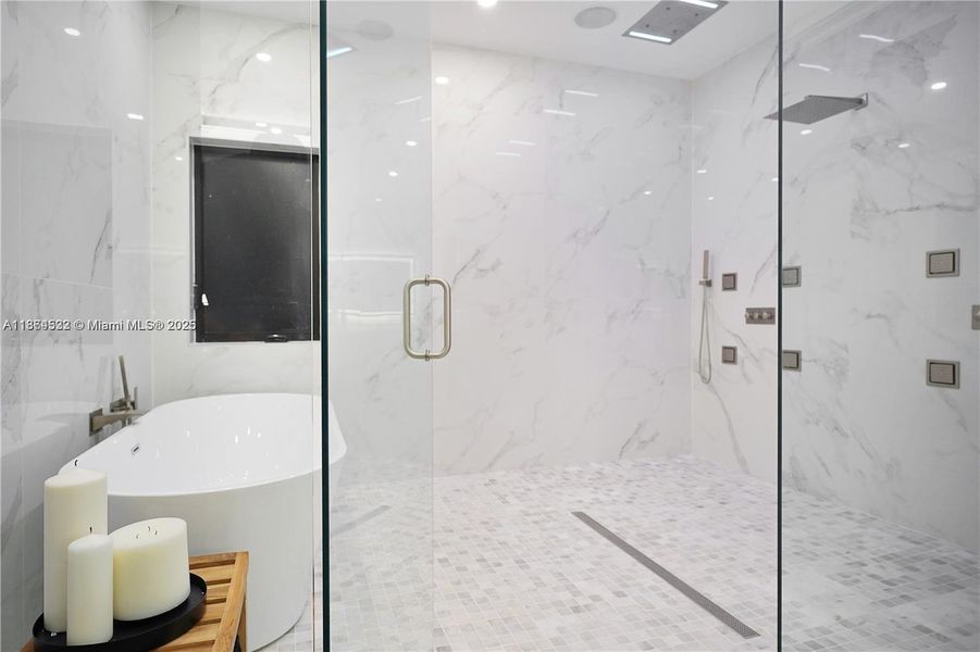 Furnished interior view inside a new home in , Miami (Image 11).