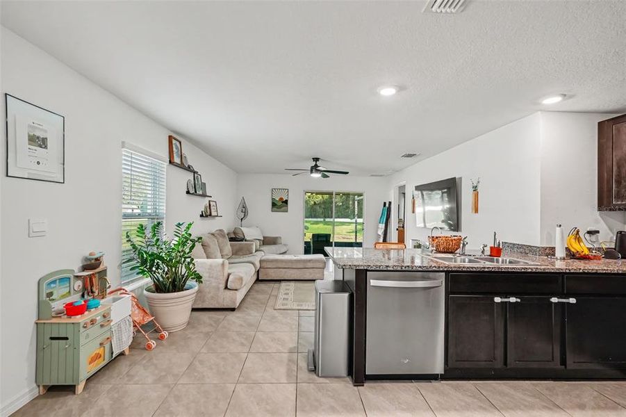 Furnished interior view inside a new home in Summit View, Dade City (Image 8).
