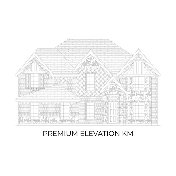 Representative rendering of the exterior for the Stonebriar 2FSW (w/Media) by First Texas Homes (Image 18). Representative rendering of the exterior for the Stonebriar 2FSW (w/Media) by First Texas Homes (Image 18).