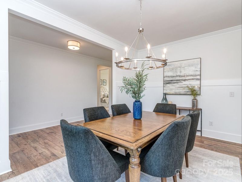 Furnished interior view inside a new home in , Clover (Image 11). Furnished interior view inside a new home in , Clover (Image 11).