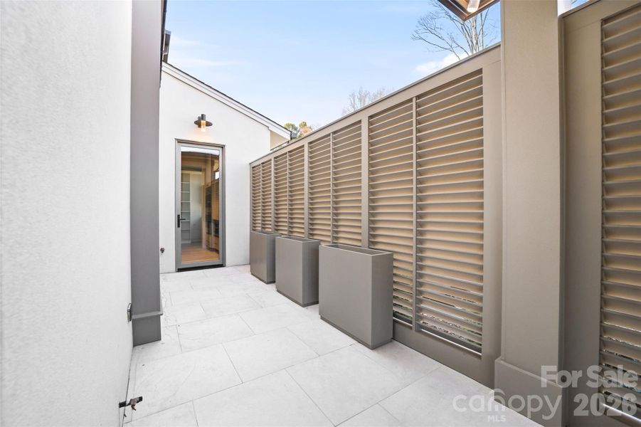 Exterior details and patio area of a home in , Cornelius (Image 26).
