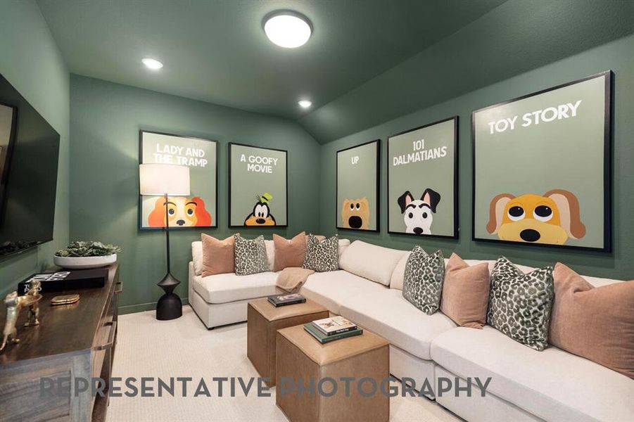 Furnished interior view inside a new home in Cambridge Crossing, Celina (Image 6).