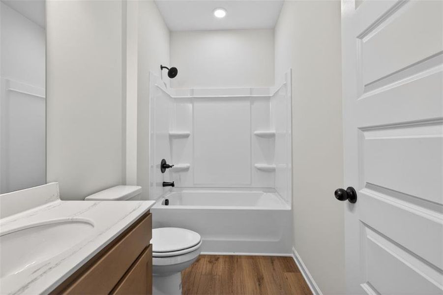 Furnished interior view inside a new home in Laurel Ridge, Rock Spring (Image 8).