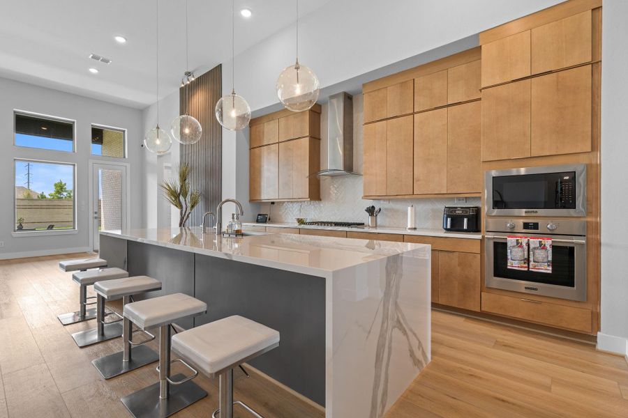 Furnished interior view inside a new home in , Cypress (Image 30).