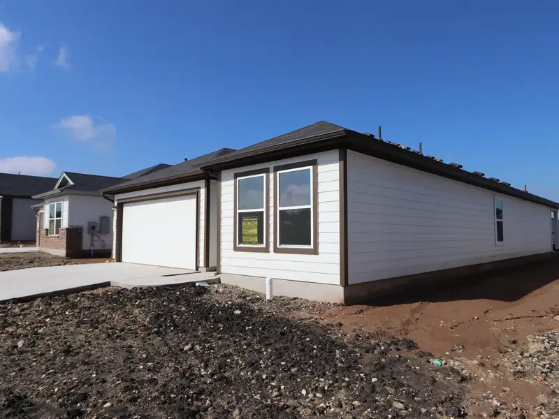 Exterior details and patio area of a home in Marble Creek Crossing, Austin (Image 4). Exterior details and patio area of a home in Marble Creek Crossing, Austin (Image 4).