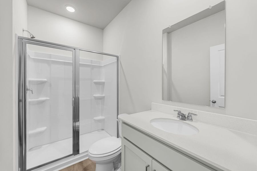 Furnished interior view inside a new home in , Ravenel (Image 10).