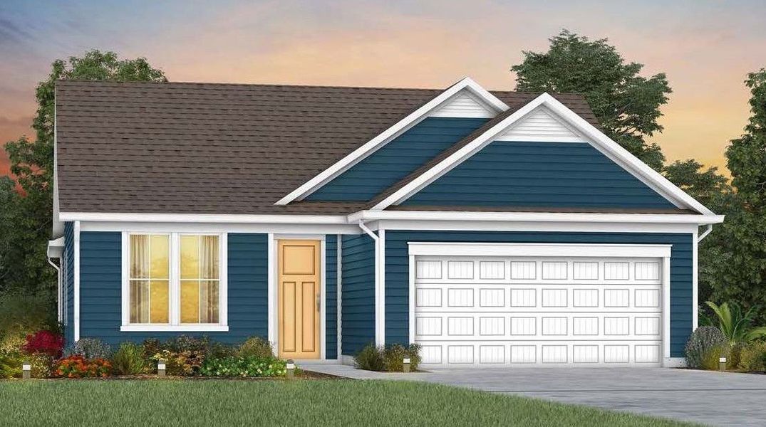 Mystique Exterior at Active Adult Community Del Webb Barton Village near Nashville.