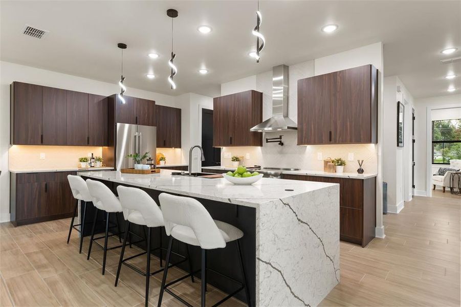Furnished interior view inside a new home in , Orlando (Image 6).