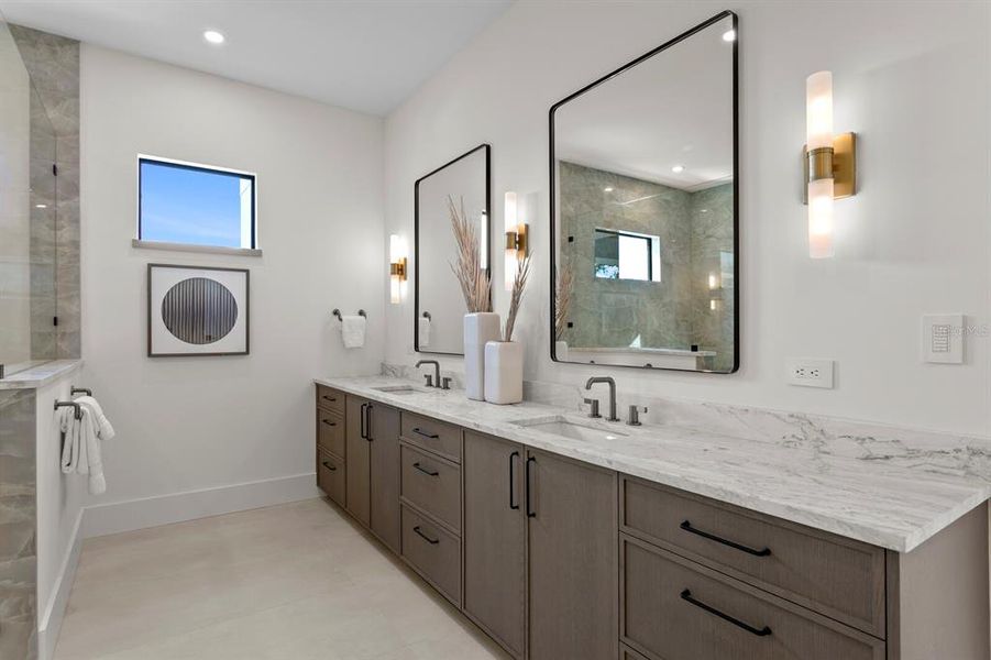 Furnished interior view inside a new home in , Tampa (Image 43). Furnished interior view inside a new home in , Tampa (Image 43).