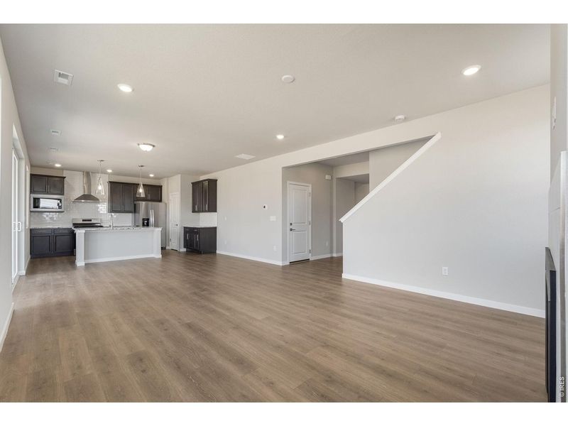 Spacious, unfurnished interior of a new home in Hidden Creek, Frederick (Image 15).