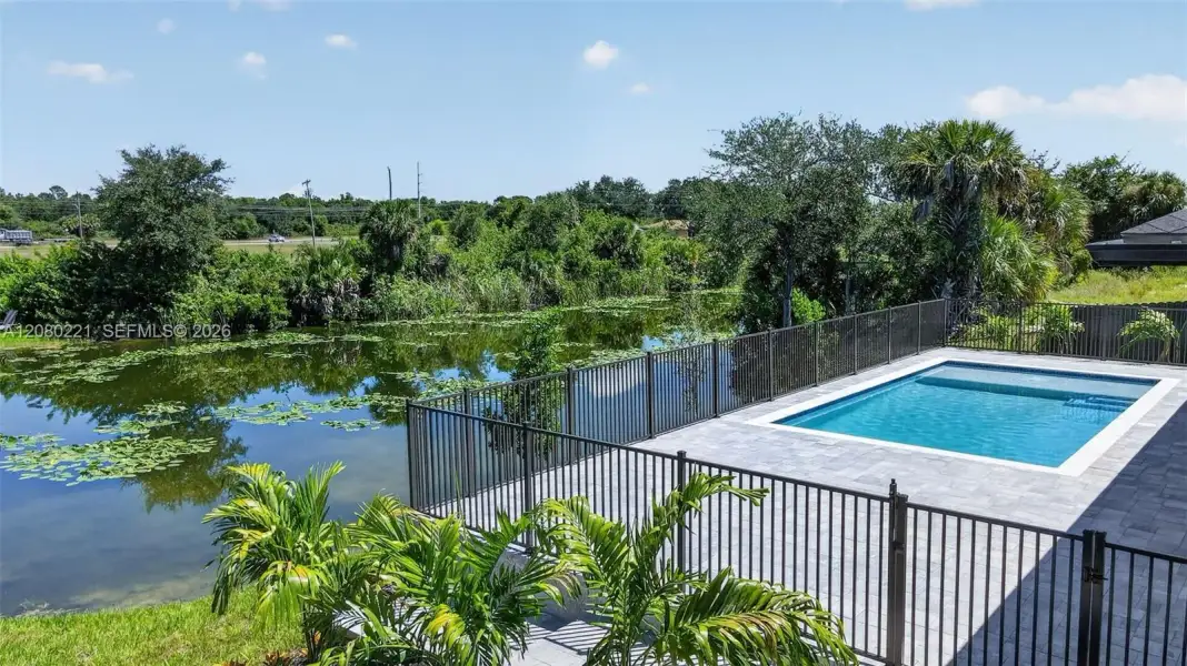 Exterior details and patio area of a home in , Cape Coral (Image 45). Exterior details and patio area of a home in , Cape Coral (Image 45).