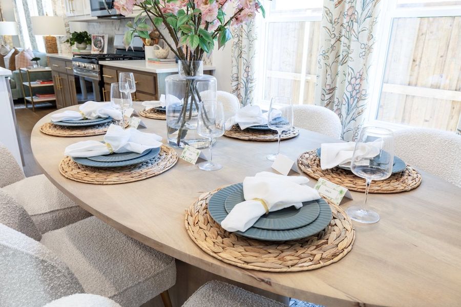 Representative Dining Room - some options shown