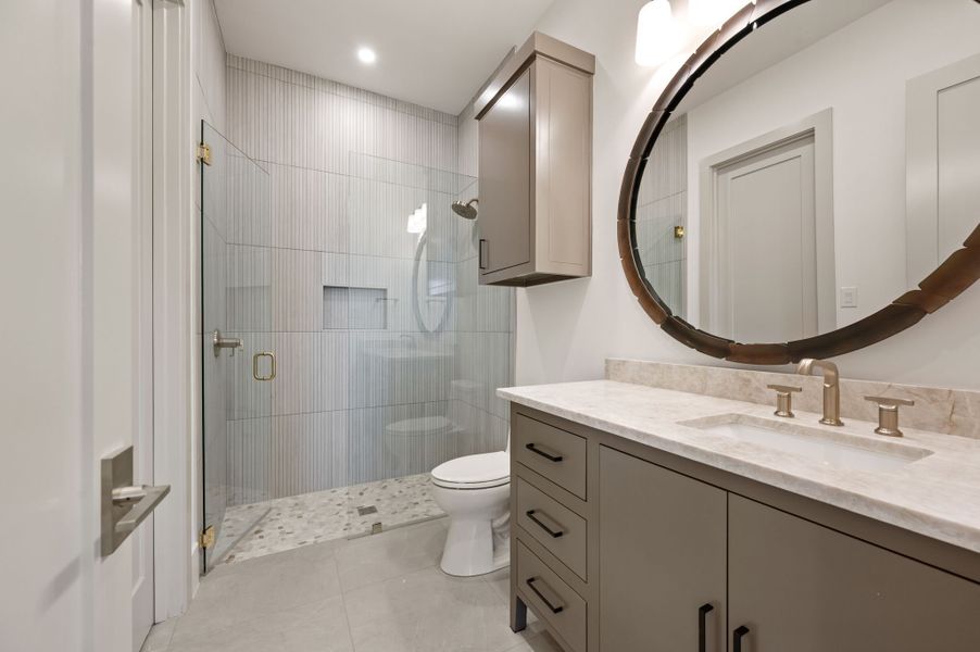 Furnished interior view inside a new home in Fleming Pointe, Fort Worth (Image 17).