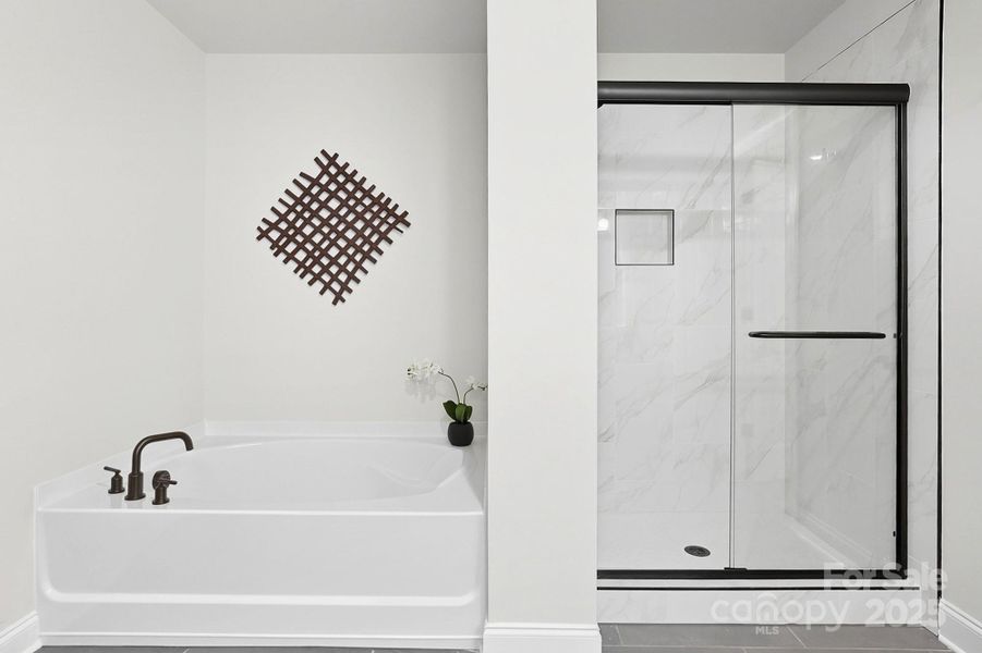 Close-up of interior finishes inside a home in , Charlotte (Image 20).