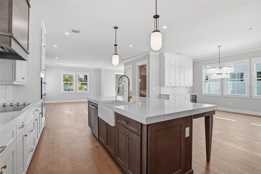 Furnished interior view inside a new home in , St. Petersburg (Image 14).