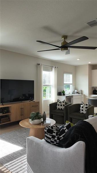 Furnished interior view inside a new home in , St. Cloud (Image 13).