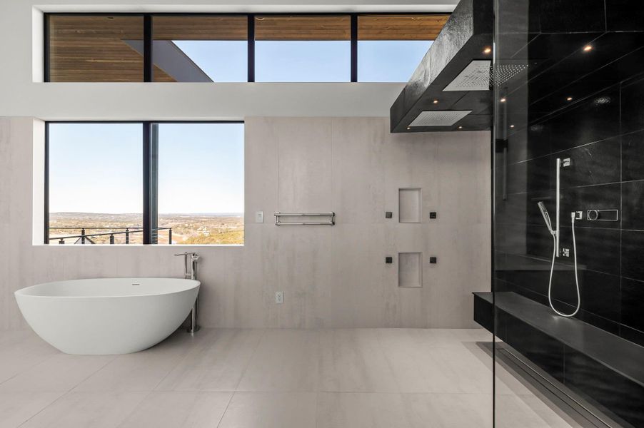 Furnished interior view inside a new home in , Spicewood (Image 18).