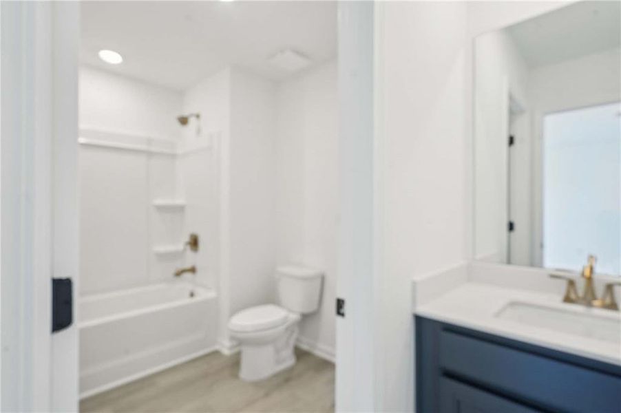 Furnished interior view inside a new home in The Estates at Casteel, Bethlehem (Image 5).