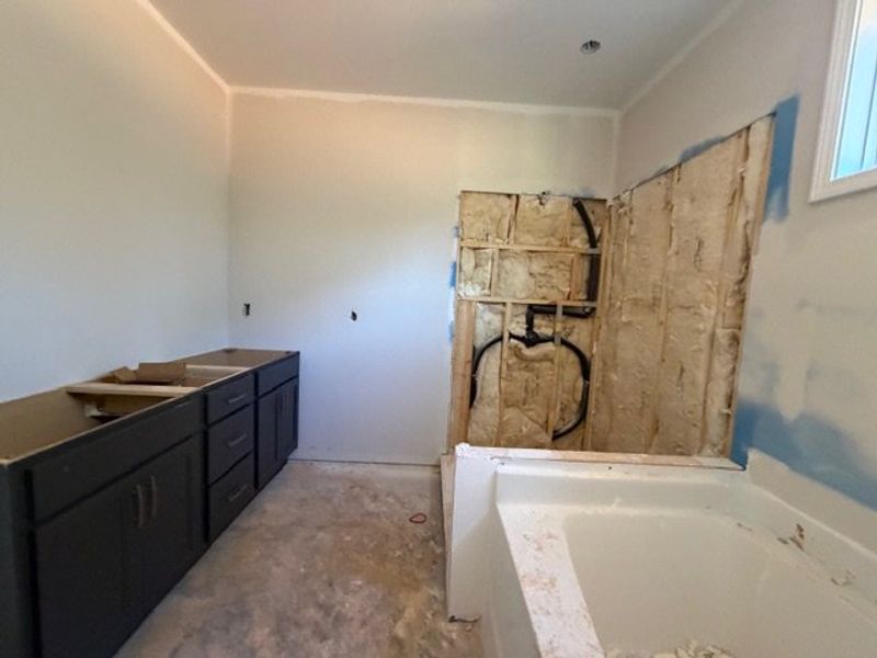 In-progress construction of a new home in Oakview, Pine Mountain, GA (Image 13).