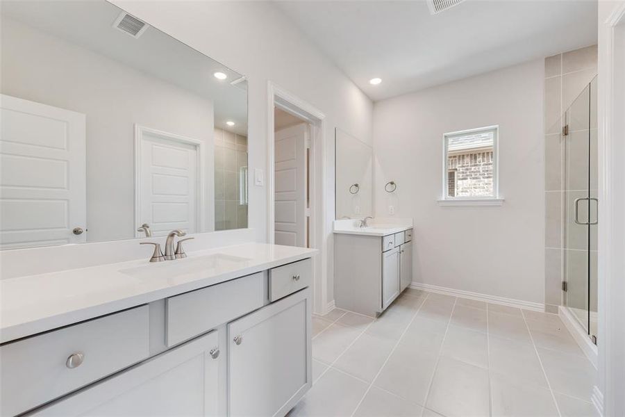 Furnished interior view inside a new home in Spiritas Ranch, Little Elm (Image 7).
