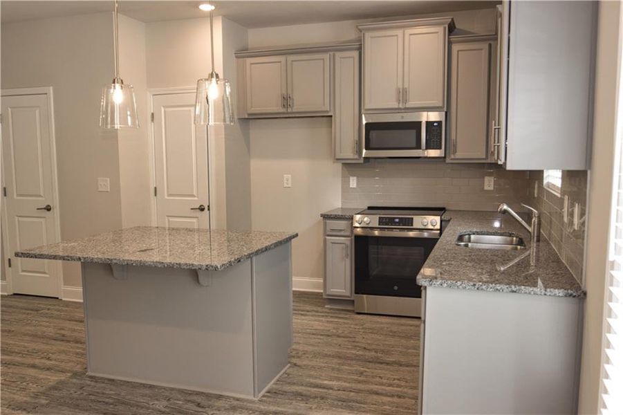 Furnished interior view inside a new home in Morning Creek Forest, South Fulton (Image 5).