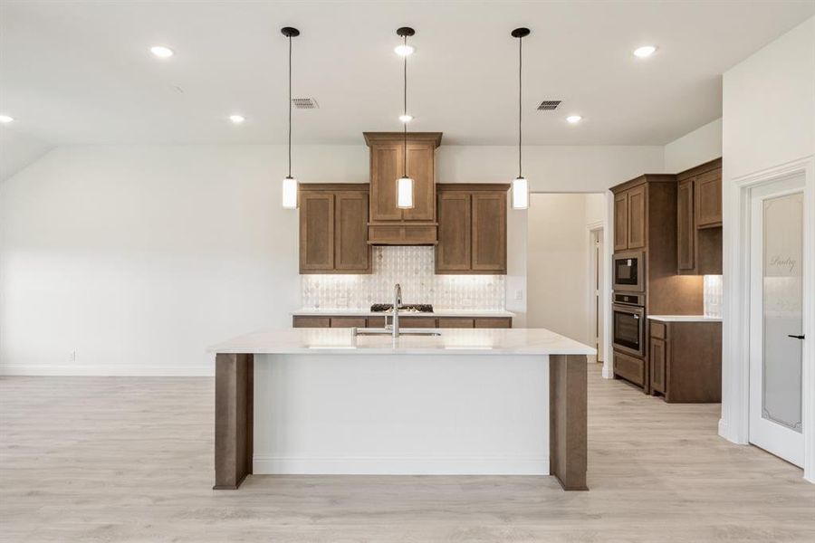Furnished interior view inside a new home in Ridge Ranch Classic 60, Mesquite (Image 7).
