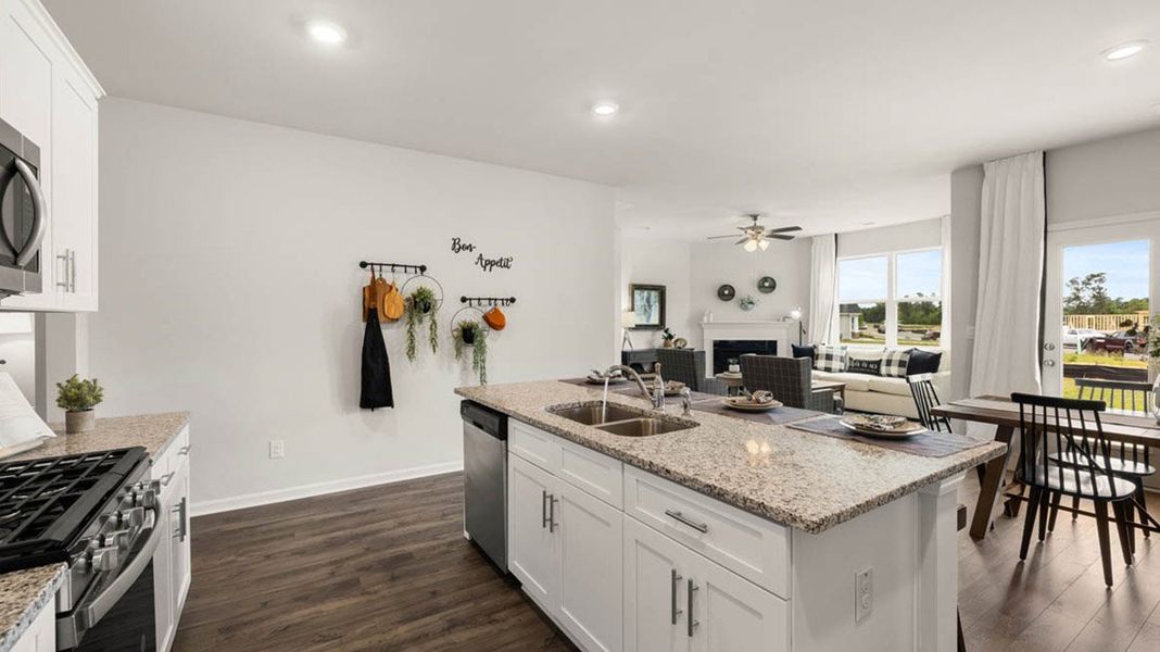 Representative furnished interior of a home built from the Plan by D.R. Horton in Wrenfield at Chanticleer, North Augusta (Image 13). Representative furnished interior of a home built from the Plan by D.R. Horton in Wrenfield at Chanticleer, North Augusta (Image 13).
