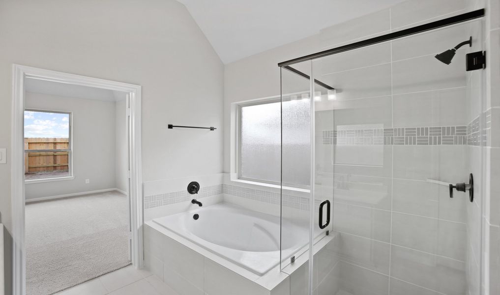 Relaxing owner's bath Relaxing owner's bath