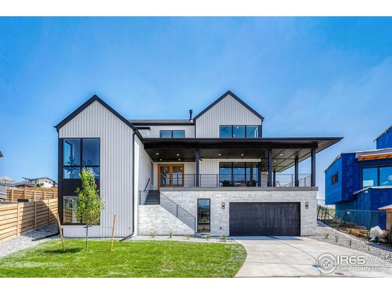 Large Covered Front Porch