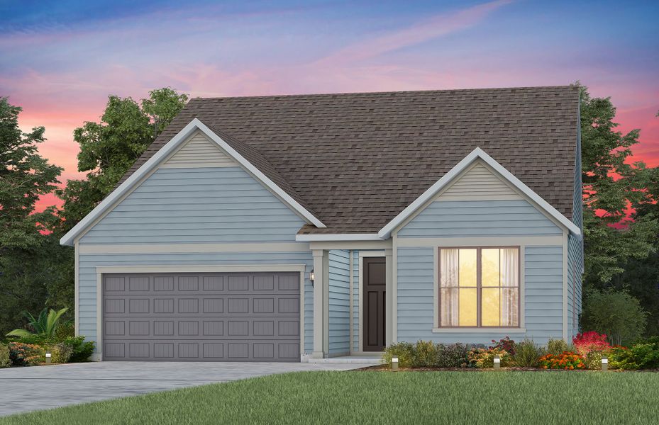 Representative exterior photo of a completed home built from the Palmary by Del Webb in Sun City Hilton Head, Bluffton, SC (Image 20).