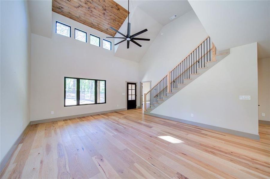 Spacious, unfurnished interior of a new home in , Dawsonville (Image 39).