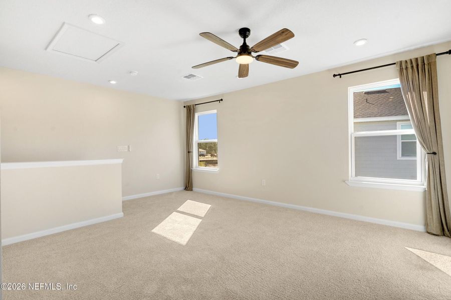 Spacious, unfurnished interior of a new home in Seminole Palms Single-Family Homes, Palm Coast (Image 33).