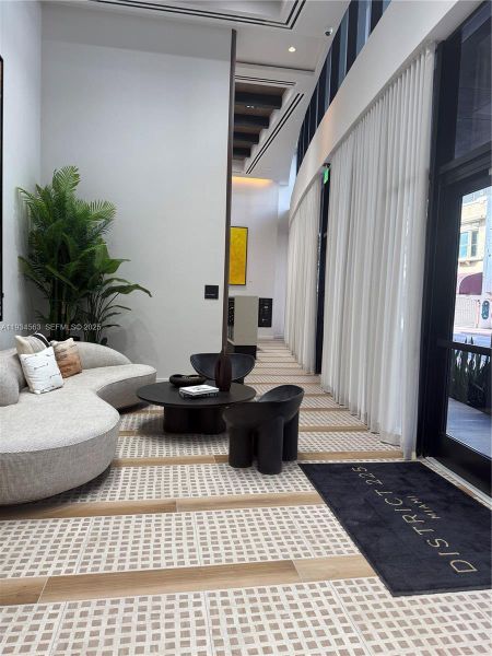 Furnished interior view inside a new home in , Miami (Image 4).