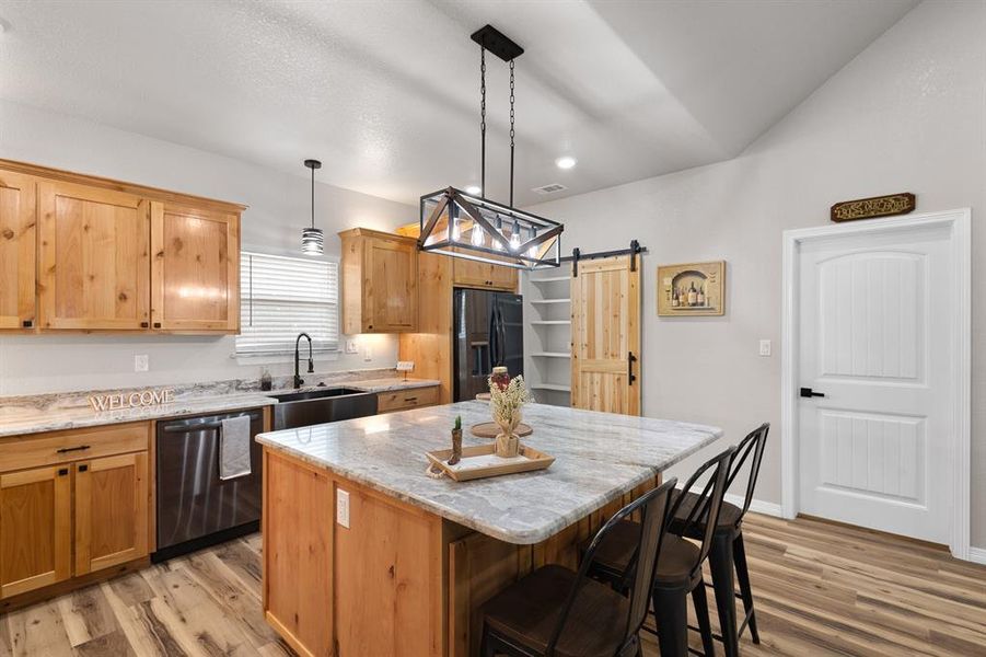 Furnished interior view inside a new home in , Sunset (Image 9).
