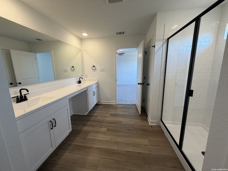 Furnished interior view inside a new home in The Wilder, Adkins (Image 11).
