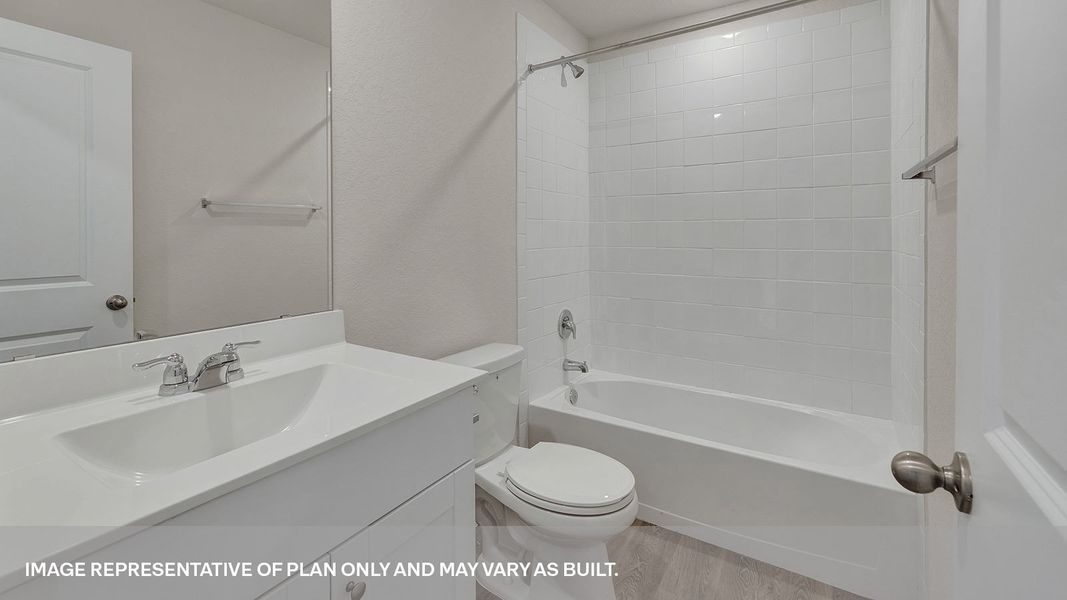 Furnished interior view inside a new home in Navarro Fields, Seguin (Image 7).