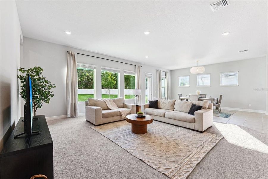 Furnished interior view inside a new home in Copeland Creek, Odessa (Image 13). Furnished interior view inside a new home in Copeland Creek, Odessa (Image 13).
