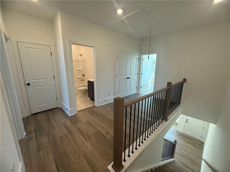 Furnished interior view inside a new home in Park Vue, Atlanta (Image 14). Furnished interior view inside a new home in Park Vue, Atlanta (Image 14).