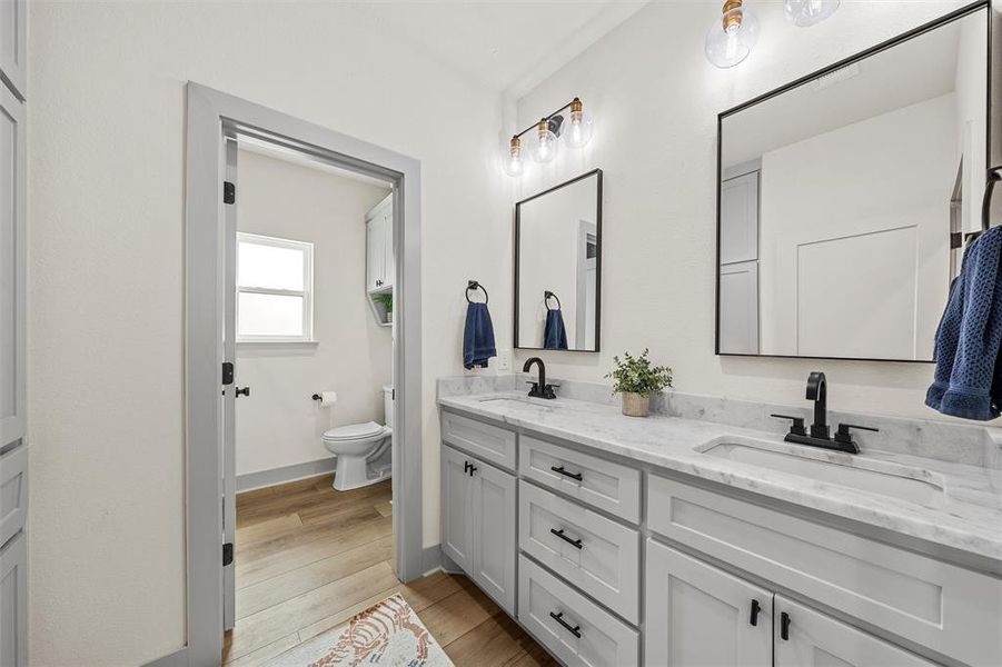 Furnished interior view inside a new home in , Moody (Image 24).