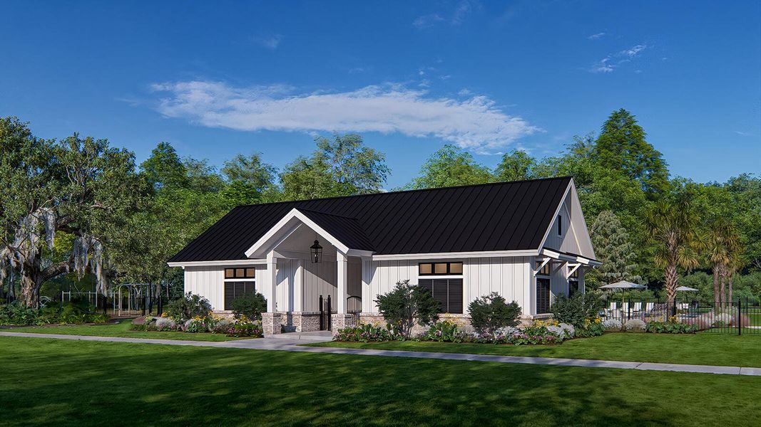 Front exterior of a new home in , Summerville, SC, highlighting curb appeal (Image 18).