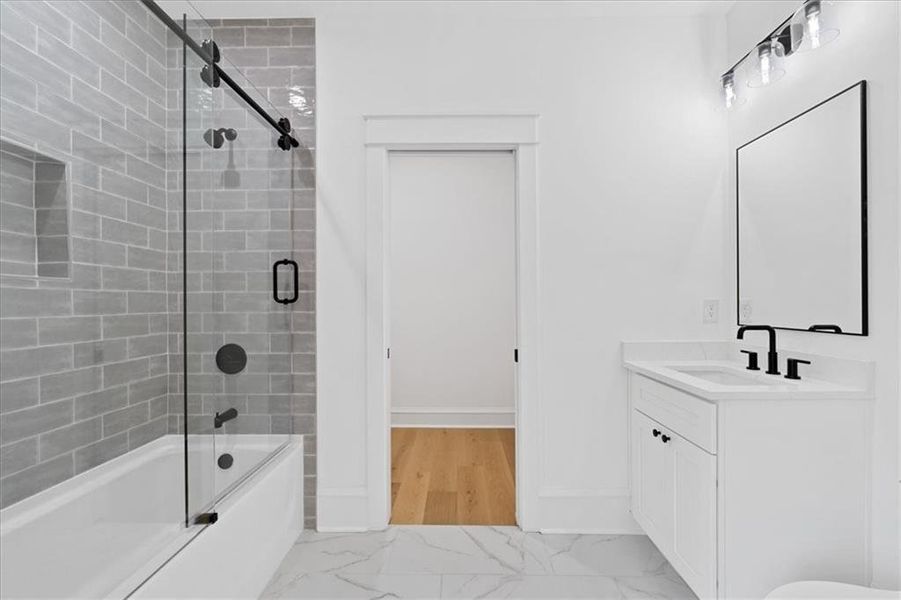 Furnished interior view inside a new home in , Decatur (Image 48).