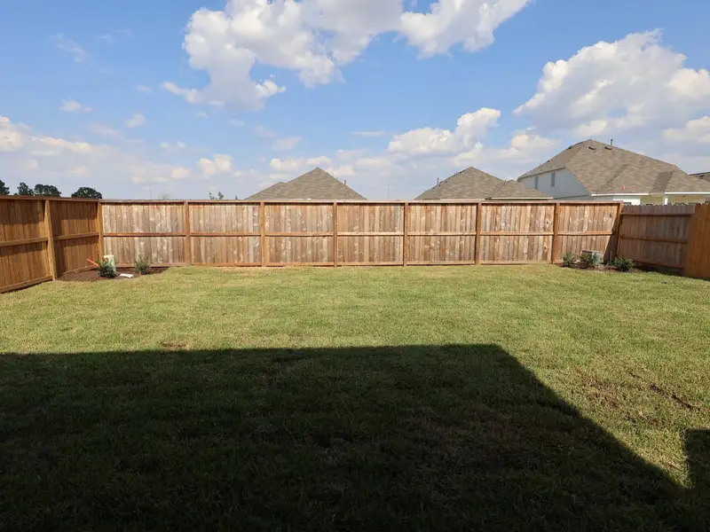 Exterior details and patio area of a home in Summerview, Fulshear (Image 3). Exterior details and patio area of a home in Summerview, Fulshear (Image 3).
