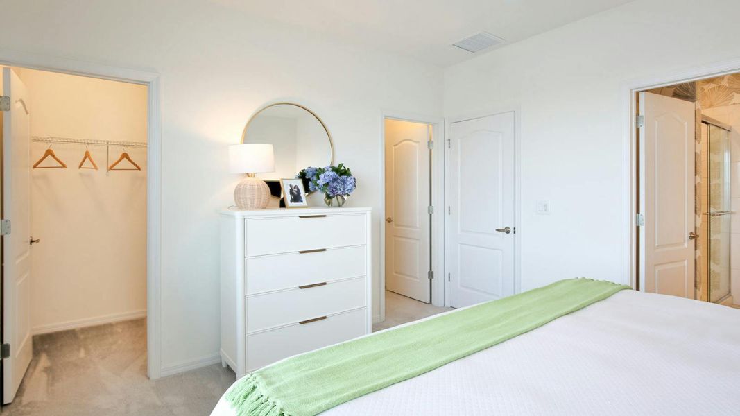 Furnished interior view inside a new home in Palm Grove Real Estate and Homes for Sale in Lakewood Ranch, FL - Neal Communities, Lakewood Ranch (Image 19).