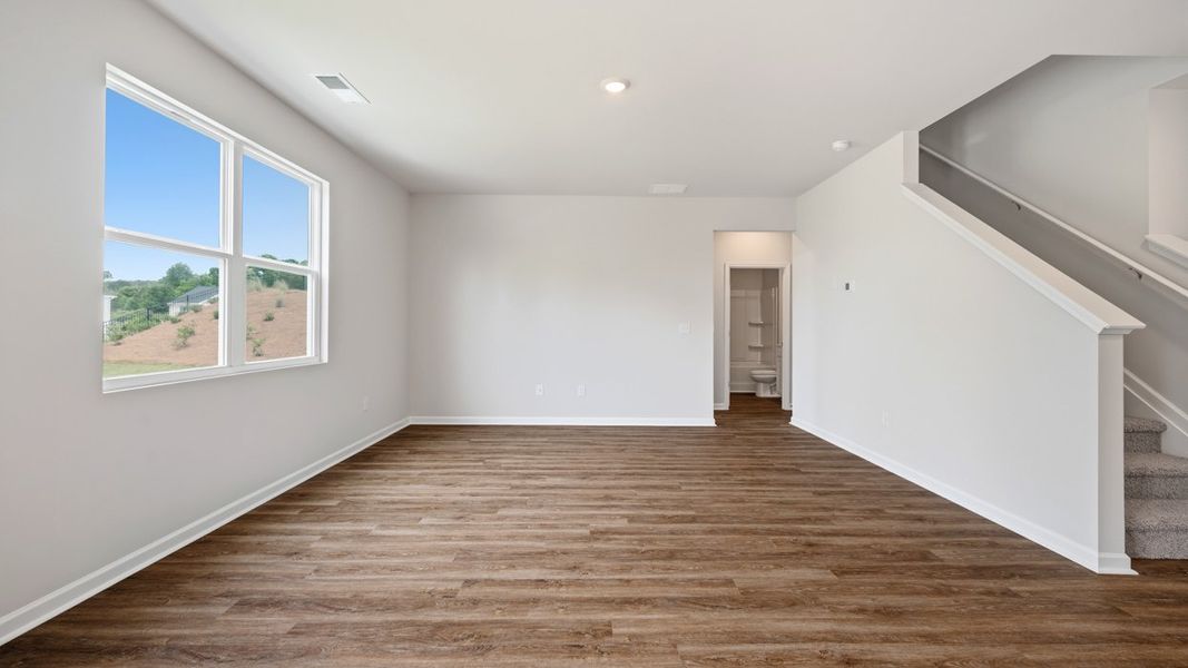 Spacious, unfurnished interior of a new home in The Preserve at Agricultural Village, Perry (Image 19).