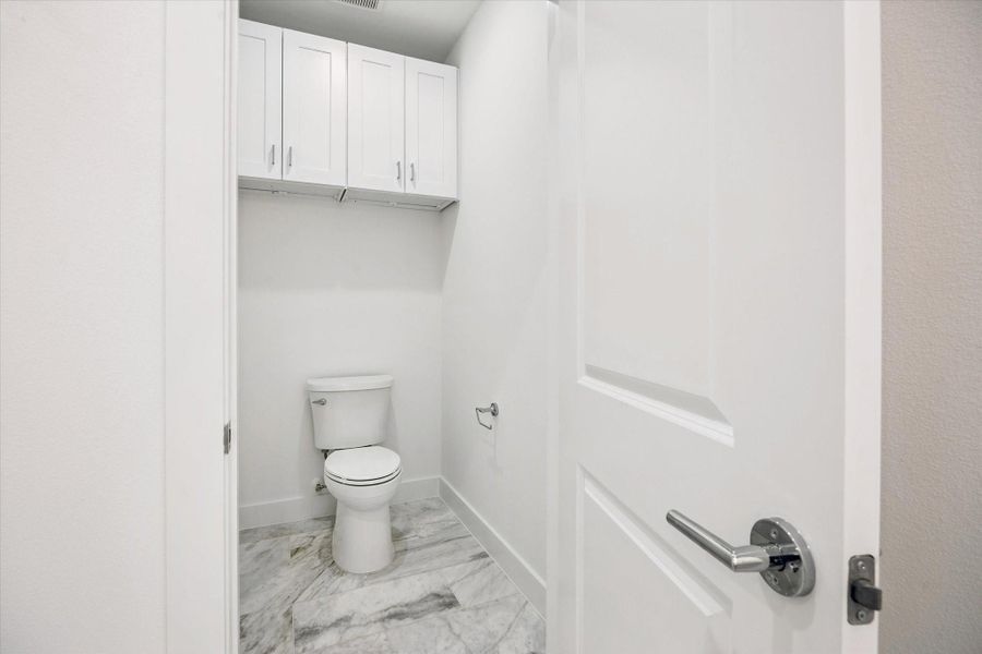 Primary Bathroom as a Private Water Closet. Primary Bathroom as a Private Water Closet.