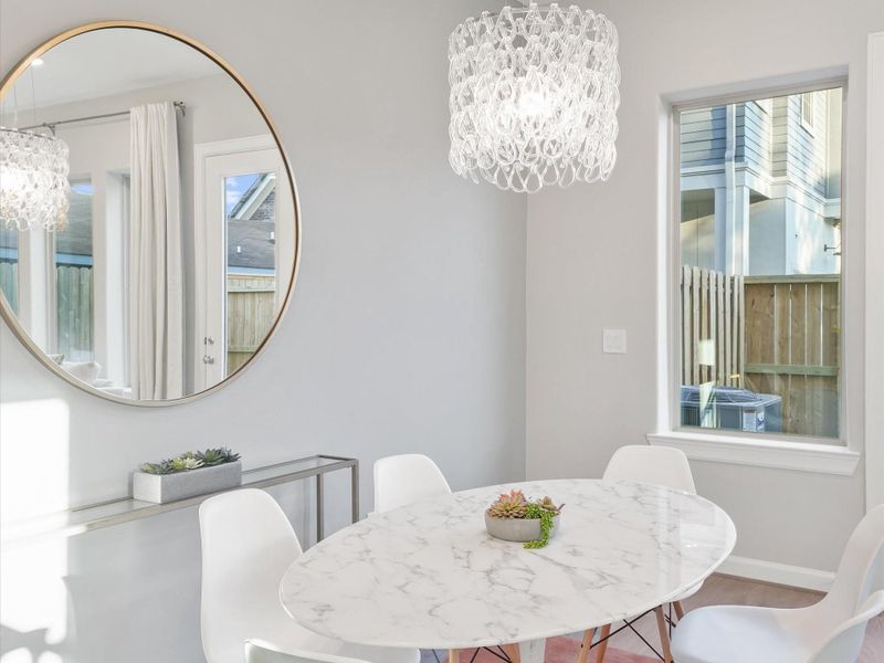 Furnished interior view inside a new home in , Houston (Image 14). Furnished interior view inside a new home in , Houston (Image 14).