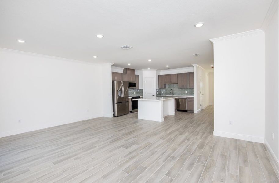 Spacious, unfurnished interior of a new home in Orchid Cove, Bokeelia (Image 5). Spacious, unfurnished interior of a new home in Orchid Cove, Bokeelia (Image 5).