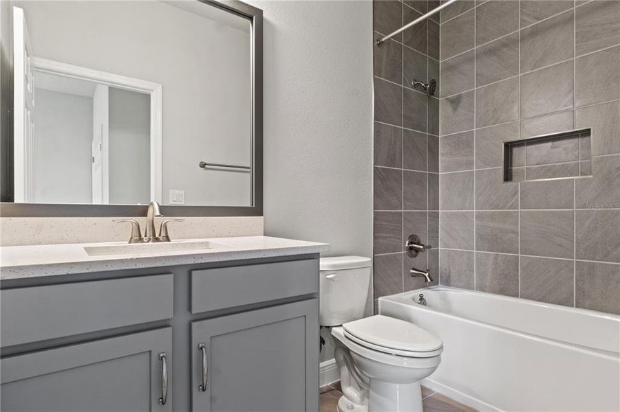 Furnished interior view inside a new home in , Parrish (Image 16).
