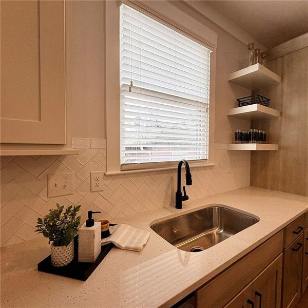 Close-up of interior finishes inside a home in , Atlanta (Image 21).