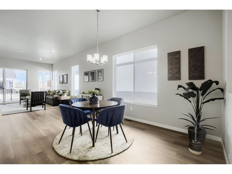 Furnished interior view inside a new home in , Fort Collins (Image 13).